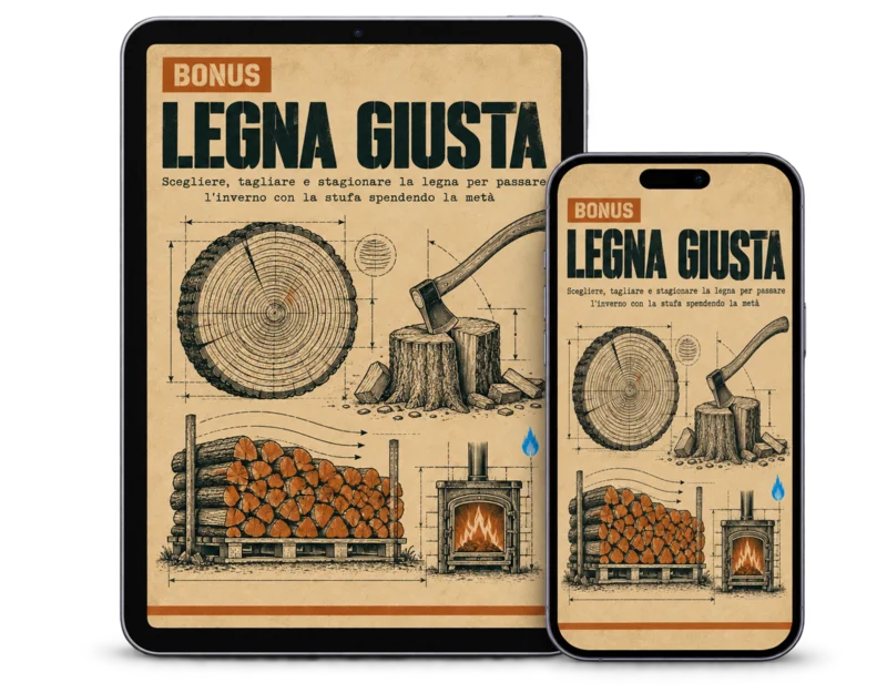 Bonus La Legna Giusta su tablet e telefono